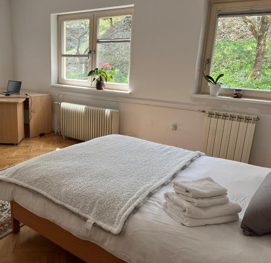 Lovely 2-Bedroom Appartment With Free Parking Dobrova Exteriör bild